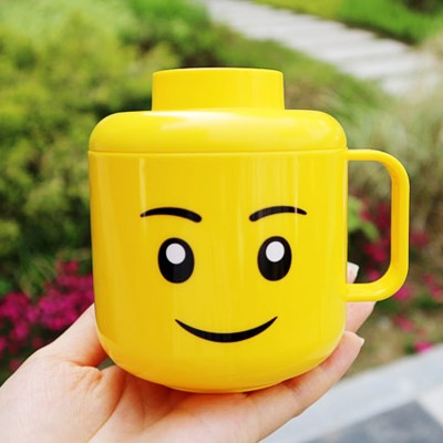 옥스포드 얼굴 뚜껑 한손컵 (H200527)