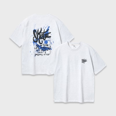 앨빈클로 SKATE 오버핏 반팔티 AST4756 (3 COLOR)
