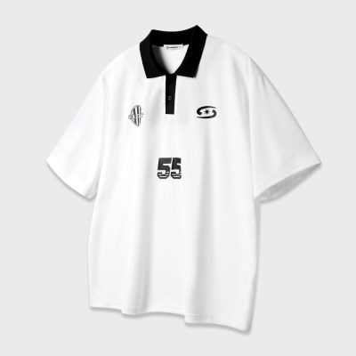 앨빈클로 메쉬 카라 반팔티 AST4202 (2 COLOR)