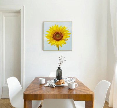 행운 해바라기 그림액자 54종 - 52 구름 해바라기