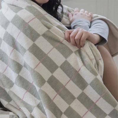포레스트 체크 포그니 블랭킷