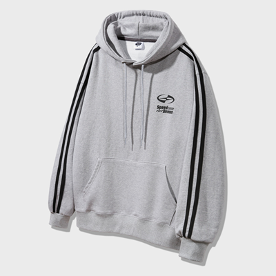 앨빈클로 ROADSTAR 트랙 오버핏 후드티 AVH244 (2 COLOR)