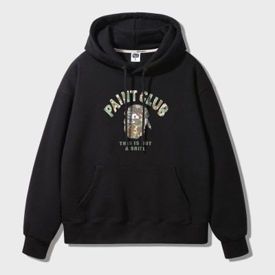 앨빈클로 CAMO PAINT CLUB 오버핏 후드티 AVH287 (2 COLOR)
