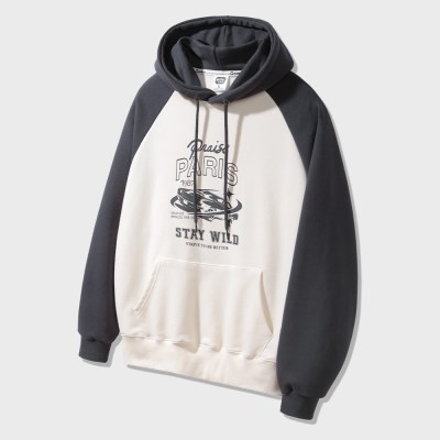 앨빈클로 VINTAGE CAR 래글런 오버핏 후드티 AVH274 (3 COLOR)