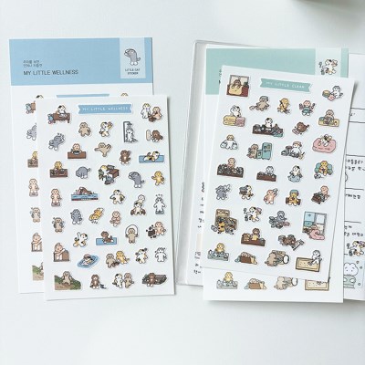 My Little Cat 스티커 ver.9 - 리틀클린, 리틀웰니스