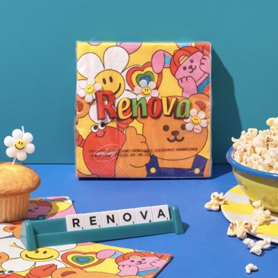 레노바x위글위글에디션 냅킨 20매