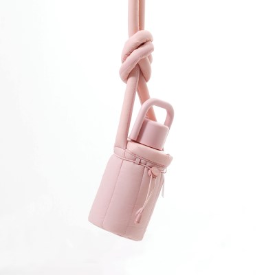 홀로홀로 밀크 텀블러 구름 파우치 핑크