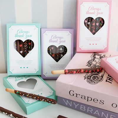 디유 수제 초콜릿 막대과자 만들기 DIY 세트 하트뿅