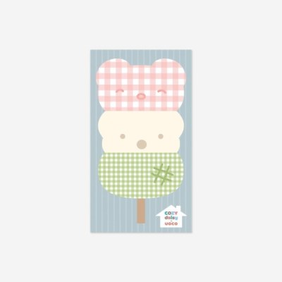 [유오코] 미니메모지 [무우우&해달이 당고]