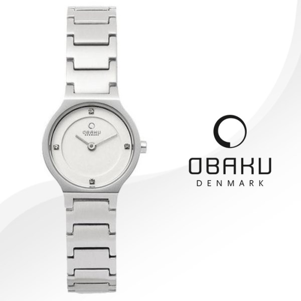 10x10: OBAKU 오바쿠 V133SCISC 여성시계 메탈밴드 손목시계