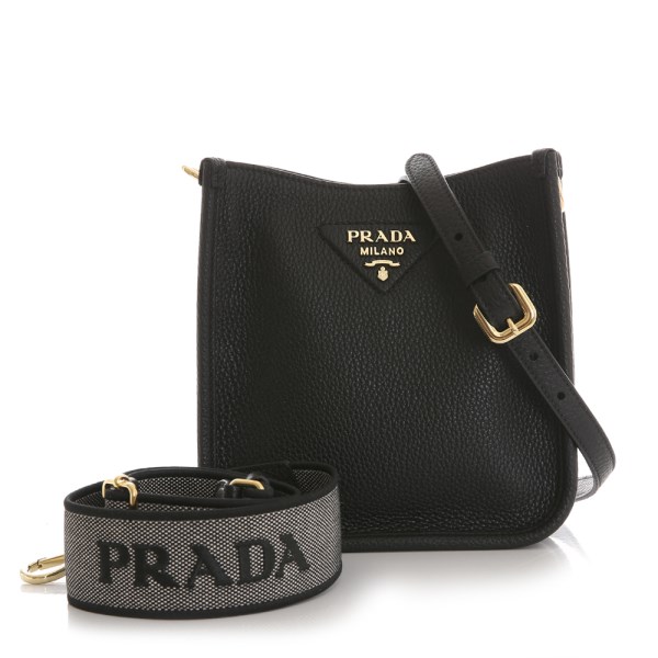 PRADA｜ (1BH191 2DKV F0632) 10x10: [프라다] 25SS 1BH191 2DKV F0632 비텔로 레더 미니 숄더백