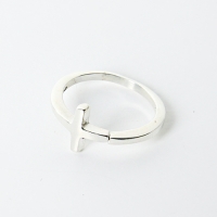 Silver Cross Ring