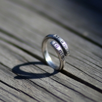 RS-117 철인글자반지(letter punch ring)