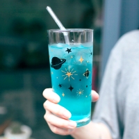 커먼키친 골드 에디션 Retro Cosmos long glass :)