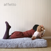 아페토 커버분리형 럭셔리 구름방석 XXL(그레이)