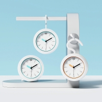 [Mooas] 무아스 무소음 욕실 방수시계 / Waterproof Silent Clock