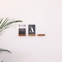 원목 사진꽂이 4p set