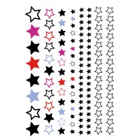 컬러 타투스티커 [올스타]