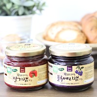 [참농꾼]진한생과일의 풍미! 유기농 딸기잼과 블루베리_(635488)