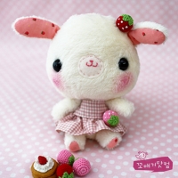 [DIY]크림딸기양 만들기 패키지