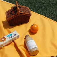 [파우치포함 ] 머스타드 /버터 (beige)피크닉매트
