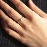 [normaldott] volume silver ring _ 2 types