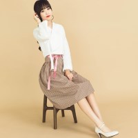 서리나래 레드빈 허리치마(숏,롱)