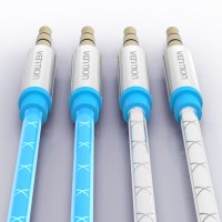 벤션 아쿠아 디자인 무산소 AUX 케이블