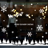 cmi228-크리스마스 겨울숲-크리스마스스티커