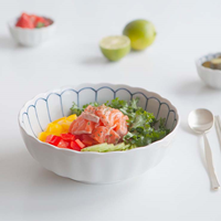 니코트 데이지 비빔기 온면기 탕기 떡국 덮밥그릇 MADE IN JAPAN