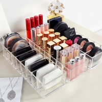 화장품 아이섀도우 립스틱 수납 8칸 아크릴 정리함_(708486)