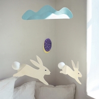 토도비엔모빌_토끼안녕(귀여운 토끼들이 움직여요~)