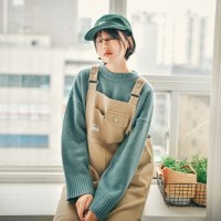 마고 멜빵 원피스