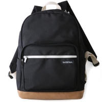 버빌리안 스웨이드 누벅 백팩 [블랙]