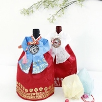 전통한복 와인커버