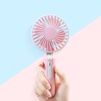 안전한 충전식 저소음 휴대용 무선 선풍기 체리쥬빌레_(810161)