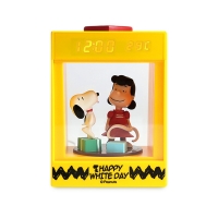 스누피와 친구들 디지털온도계+알람 탁상시계_(641501)