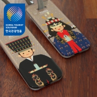 한국 전통복식 네임택 M