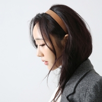 Stitch leather Hairband