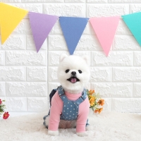 도트데님오버롤