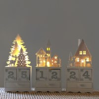 크리스마스 캘린더 테이블 조명