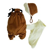 강아지 니트호박바지