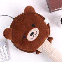 브라운베어 USB 온열 마우스패드 & 손목쿠션