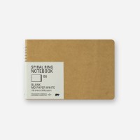 SPIRAL RING NOTEBOOK (B6) MD White