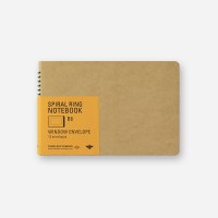 SPIRAL RING NOTEBOOK (B6) Window Envelop