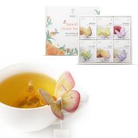 (꽃을담다) 꽃차나비티백 6종 선물세트