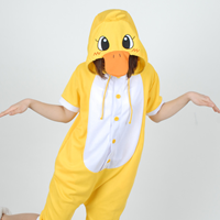 반팔 동물잠옷 오리 (옐로우)