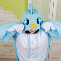 사계절 동물잠옷 파랑새 (블루)