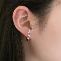 twist earcuff earrings (2colors)