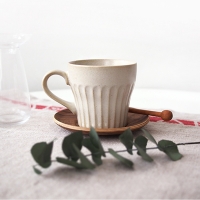 화이트 도자기 머그잔 (커피잔, 손잡이 커피잔, 라떼잔)